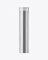 Metallic Tube Mockup - Front View