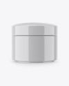 Glossy Cosmetic Jar Mockup Glossy Cosmetic Jar Mockup