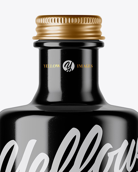 Glossy Ceramic Bottle Mockup Glossy Ceramic Bottle Mockup