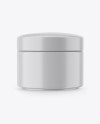 Matte Cosmetic Jar Mockup Matte Cosmetic Jar Mockup