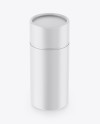Matte Tube Mockup - High-Angle Shot