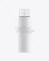 Frosted Cosmetic Bottle Mockup Frosted Cosmetic Bottle Mockup