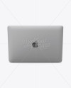 Apple MacBook Mockup – Back View