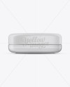 Cosmetic Jar Mockup - Front View / Top View