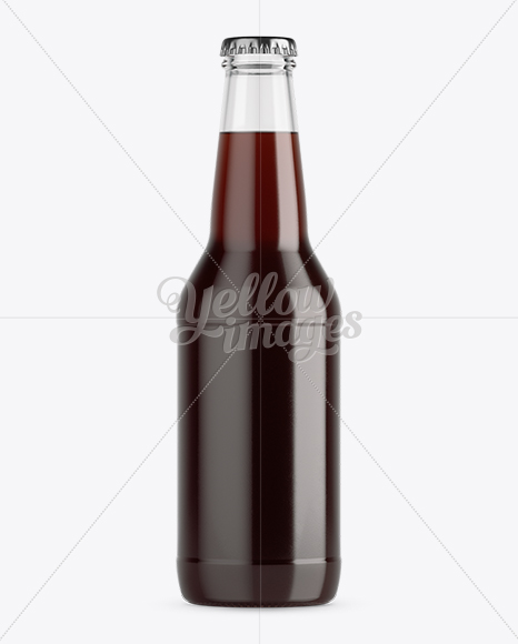 330ml Garnet Juice Bottle Mockup