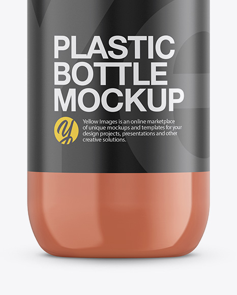 Cosmetic Bottle With Liquid Mockup