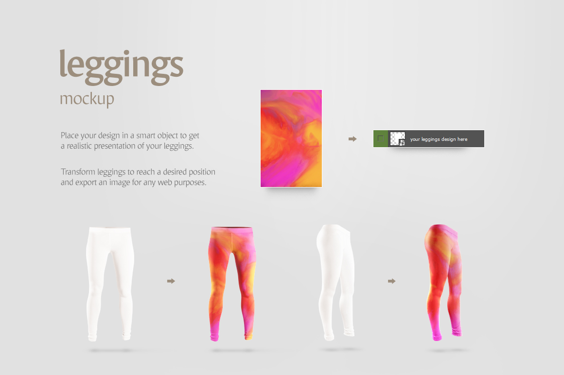 Leggings Mockup Leggings Mockup