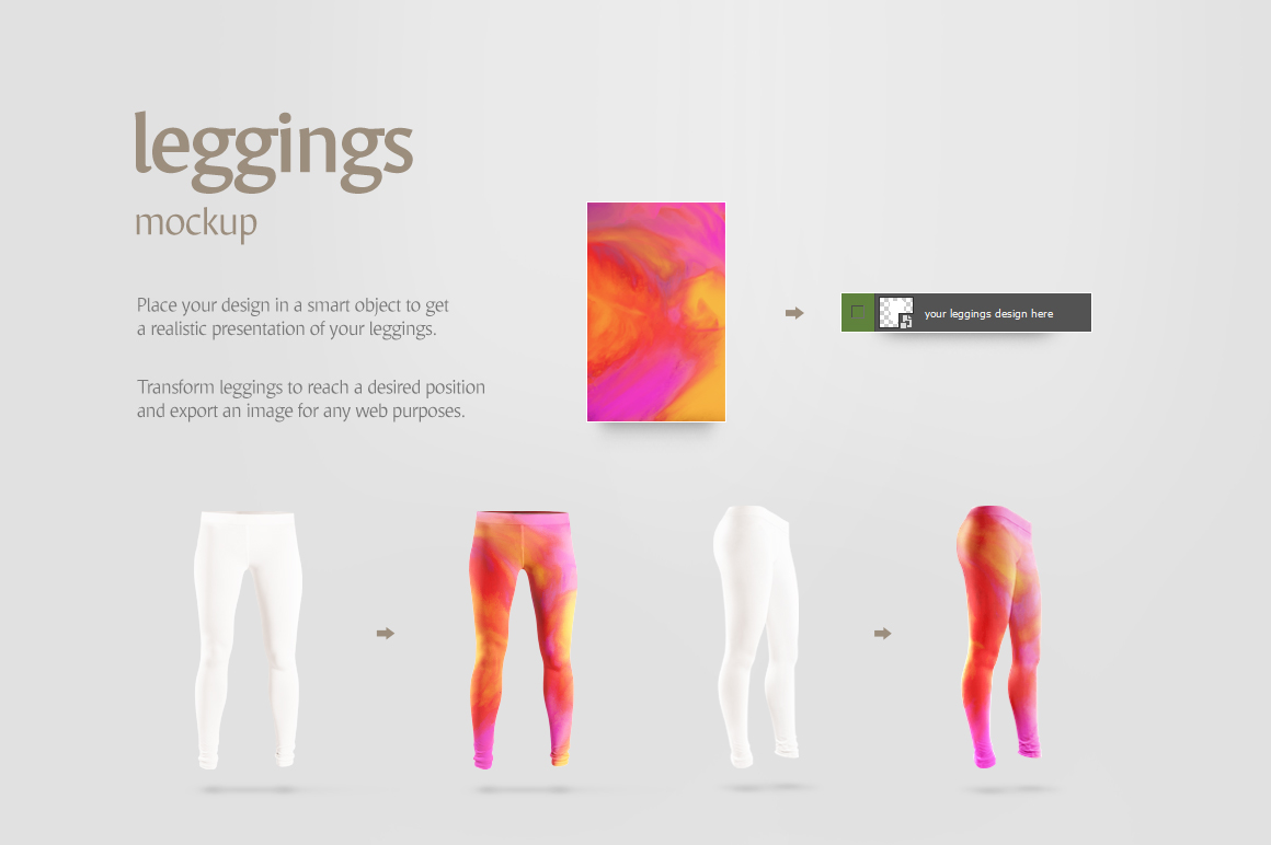 Leggings Mockup