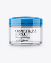 Clear Cosmetic Jar Mockup Clear Cosmetic Jar Mockup