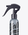 Matte Metallic Sprayer Bottle Mockup