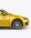 Audi TT Mockup - Side View