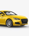 Audi TT Mockup - Half Side View