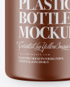 Matte Plastic Bottle Mockup Matte Plastic Bottle Mockup