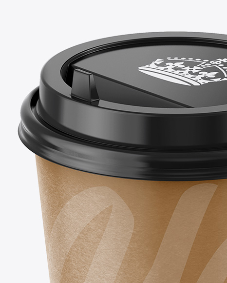 Paper Coffee Cup Mockup - Front View (High-Angle Shot) Paper Coffee Cup Mockup - Front View (High-Angle Shot)