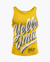 Tank Top Mockup - Front View