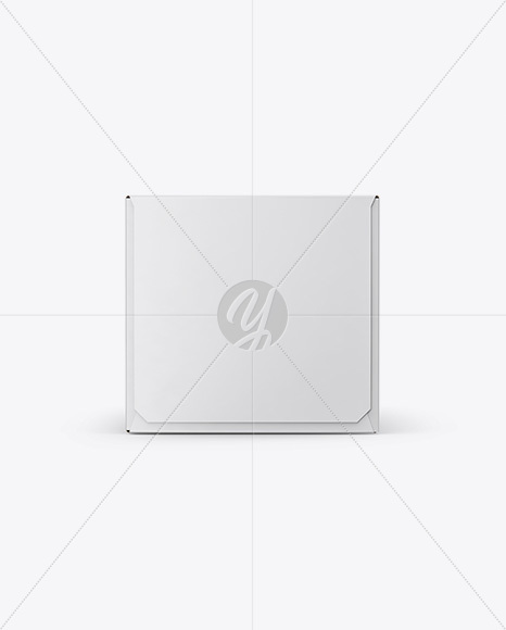 Paper Box Mockup - Front & Side Views