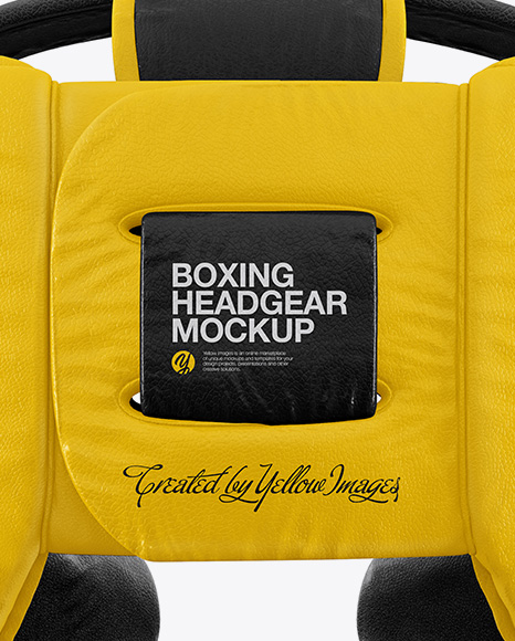 Boxing Headgear Mockup - Front View