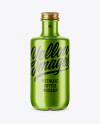 Metallic Bottle Mockup