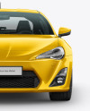 Toyota GT86 Mockup - Front View