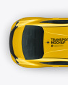 Toyota GT86 Mockup - Top View