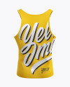 Tank Top Mockup - Back View