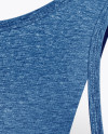 Melange Tank Top Mockup - Back View