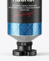 Metallic Sauce Tube Mockup