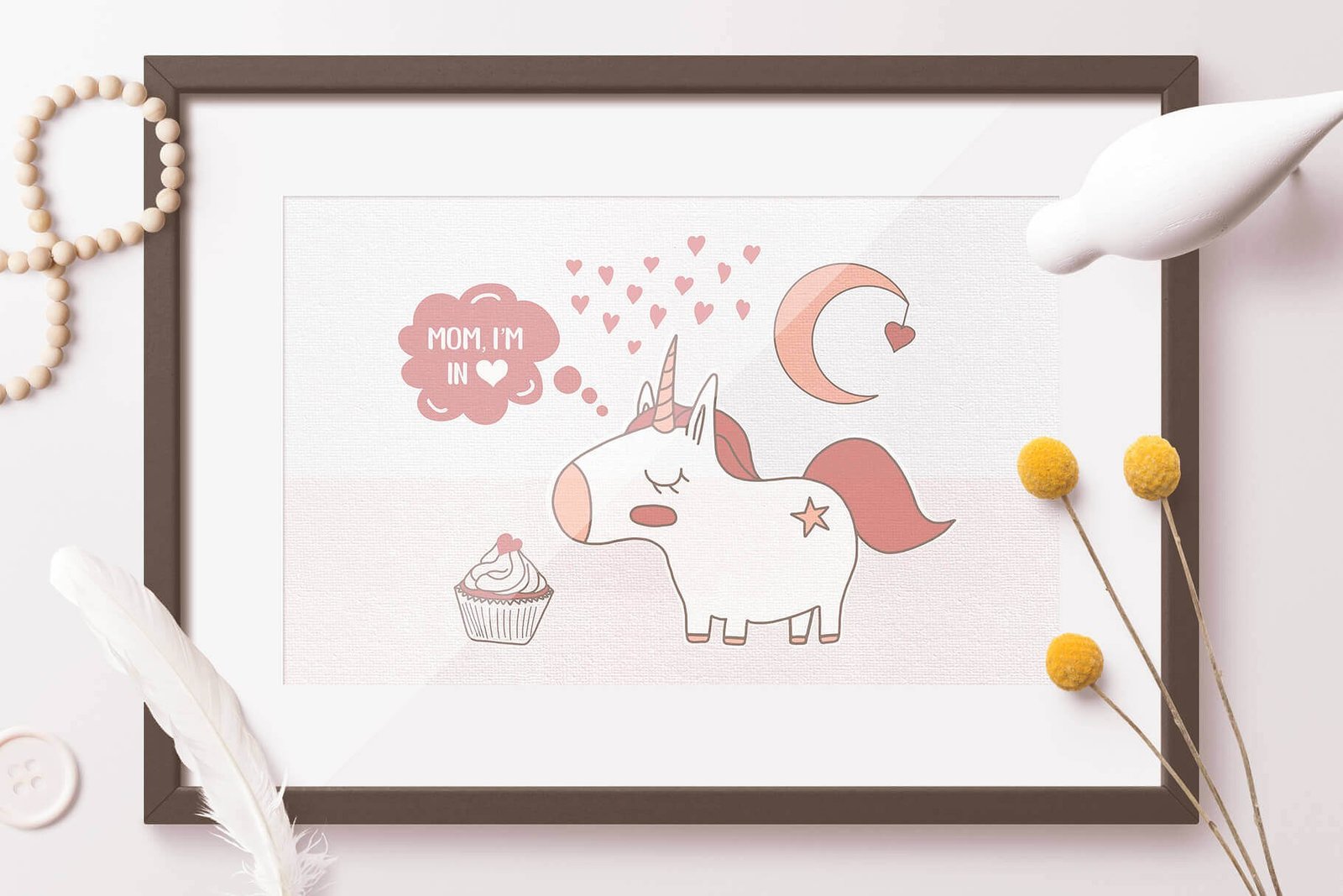 Mom! I'm in Love! Vector Set Mom! I'm in Love! Vector Set