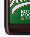 Amber Bottle Mockup Amber Bottle Mockup
