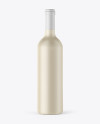 Ceramic Wine Bottle Mockup