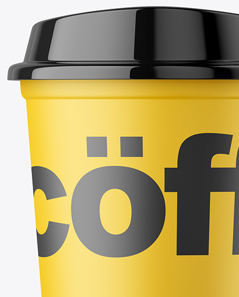 Reusable Coffee Cup Mockup