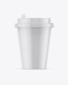 Coffee Cup Mockup - Front View