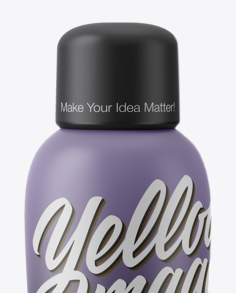 Matte Cosmetic Bottle Mockup