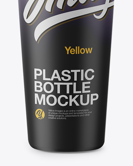 Matte Cosmetic Bottle Mockup