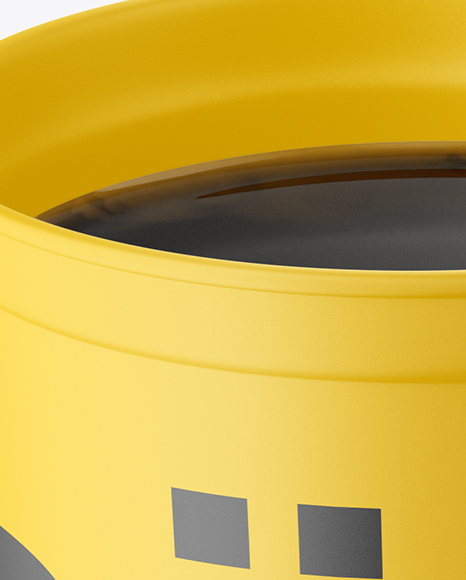 Opened Coffee Cup Mockup