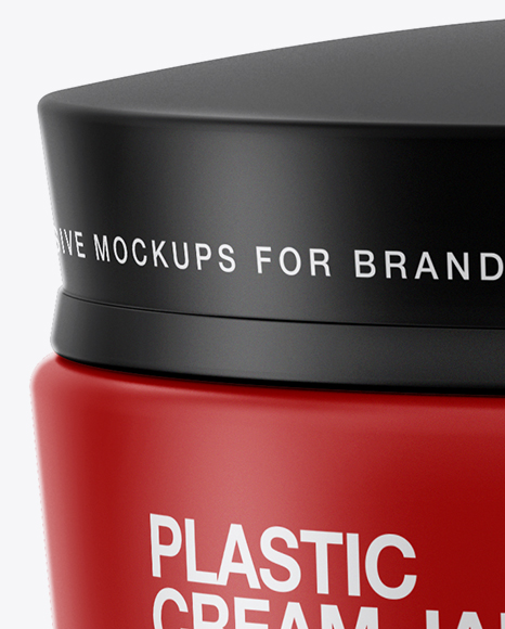 50ml Matte Cream Jar Mockup