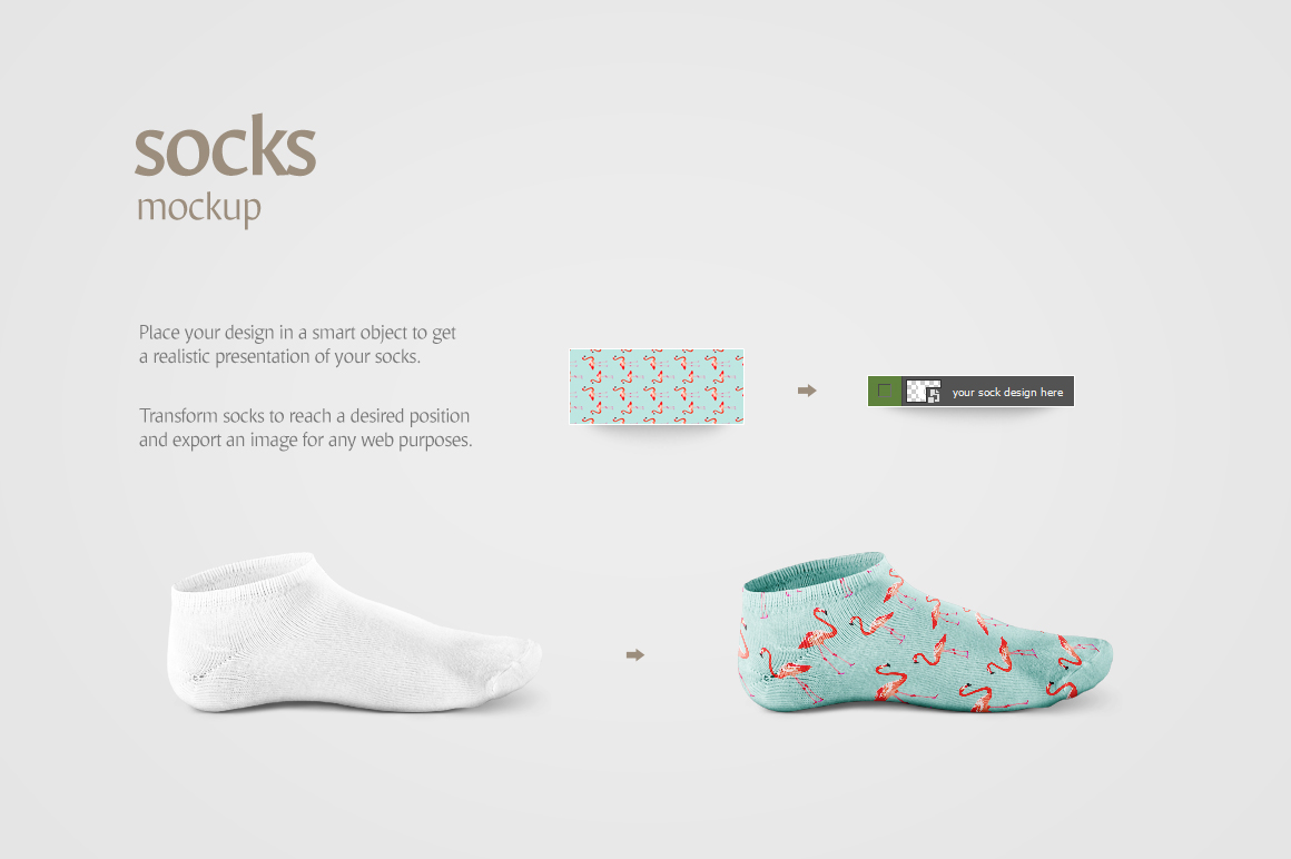 Socks Mockup Socks Mockup