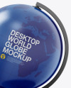 Desktop World Globe Mockup