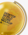 Desktop World Globe Mockup