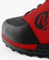 Sneaker Mockup - Back Half Side View