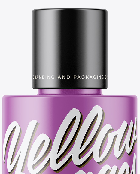 Matte Plastic Bottle Mockup Matte Plastic Bottle Mockup