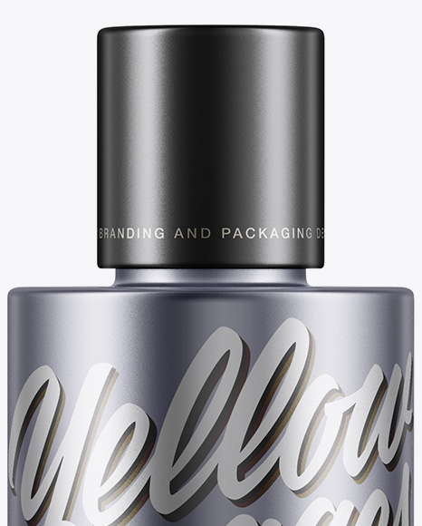 Metallic Plastic Bottle Mockup Metallic Plastic Bottle Mockup