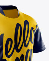 Men's T-shirt Mockup - Half Side View