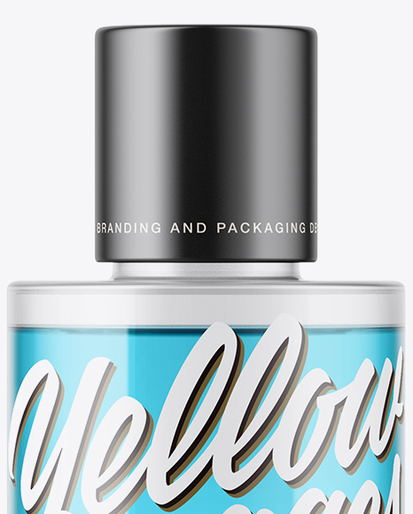 Clear Plastic Bottle Mockup Clear Plastic Bottle Mockup