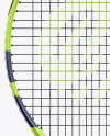 Tennis Racket Mockup - Front View