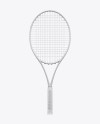 Tennis Racket Mockup - Front View