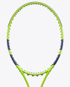 Tennis Racket Mockup - Front View