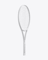 Tennis Racket Mockup - Half Side View