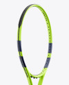 Tennis Racket Mockup - Half Side View