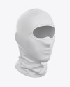 Balaclava Mockup - Halfside View